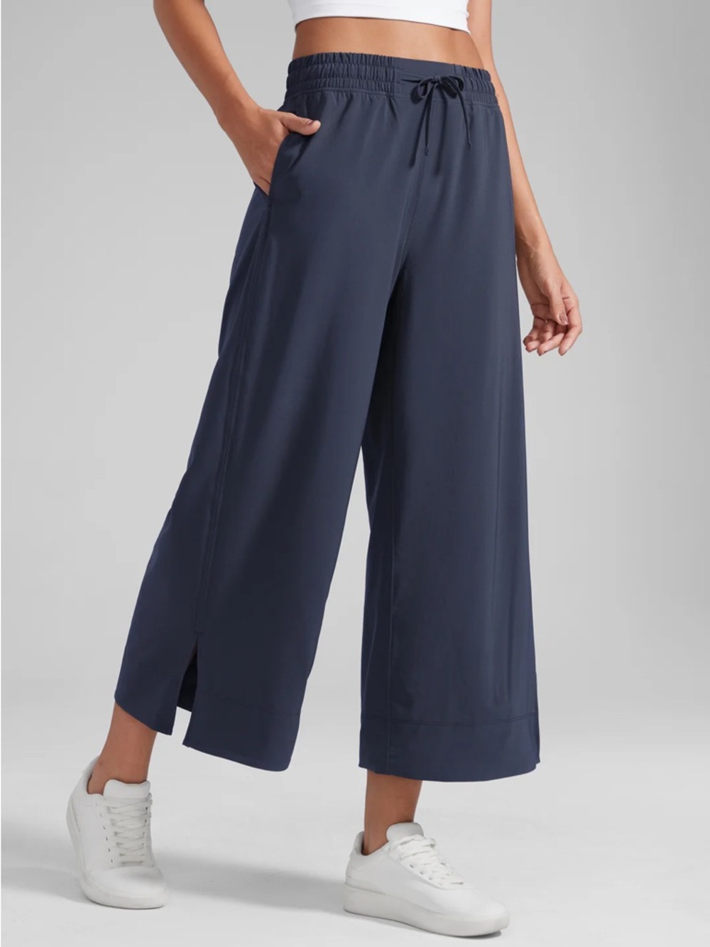 Feathery-Fit Soft Pocket High Rise Pant 25'' - Picture 3 of 8
